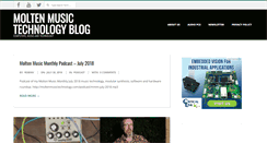 Desktop Screenshot of moltenmusictech.com